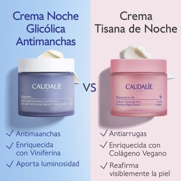 Vinoperfect Crema Noche Glicólica Antimanchas Recarga Caudalie - Imagen 5
