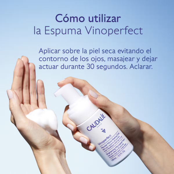 Vinoperfect Espuma Micropeeling Luminosidad 50ml Caudalie - Imagen 3