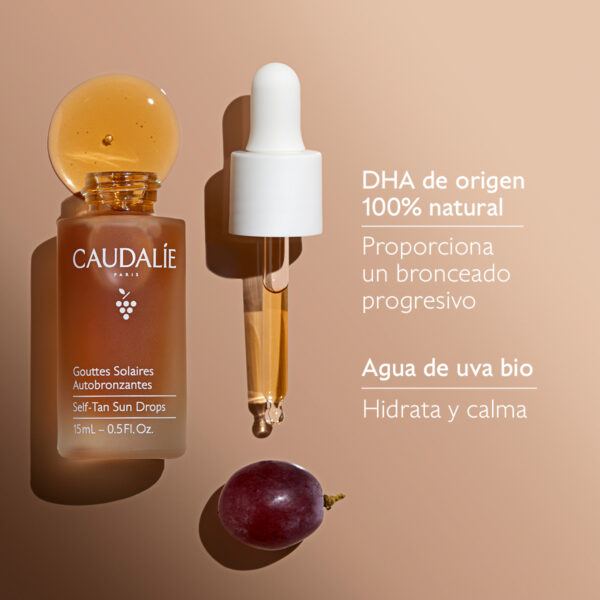 Gotas Solares Autobronceadoras Caudalie - Imagen 6