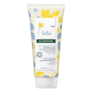 Gel limpiador suave a la Caléndula Klorane 200 ml