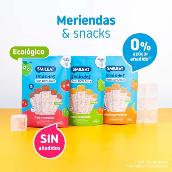 Smilado de fresa y manzana Eco Smileat - Imagen 6