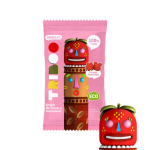 Smileat Triboo Snack Fresa y Manzana Eco 25 gr
