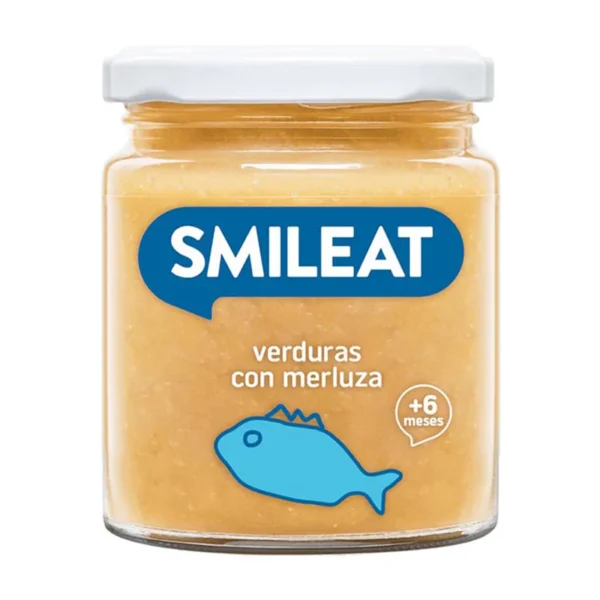 Tarrito verduras con merluza Eco Smileat
