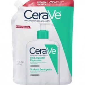 Cerave Gel Limpiador Espumoso 473ml Recarga