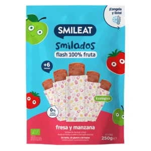 Smilado de fresa y manzana Eco Smileat