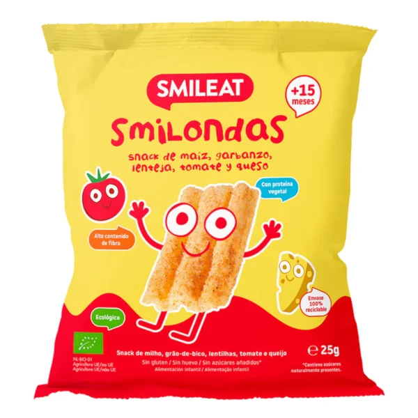 Smilondas de tomate y queso Eco Smileat
