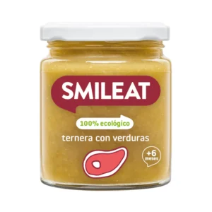 Tarrito ternera con verduras Smileat