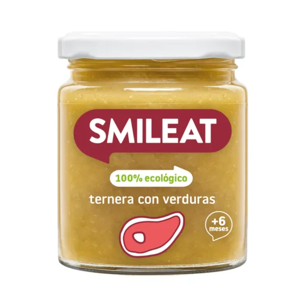 Tarrito ternera con verduras Smileat